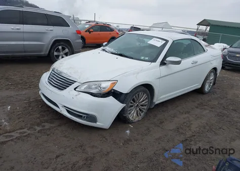 2011 Chrysler 200 Limited из США, поврежденный, VIN 1C3BC7EG8BN529673